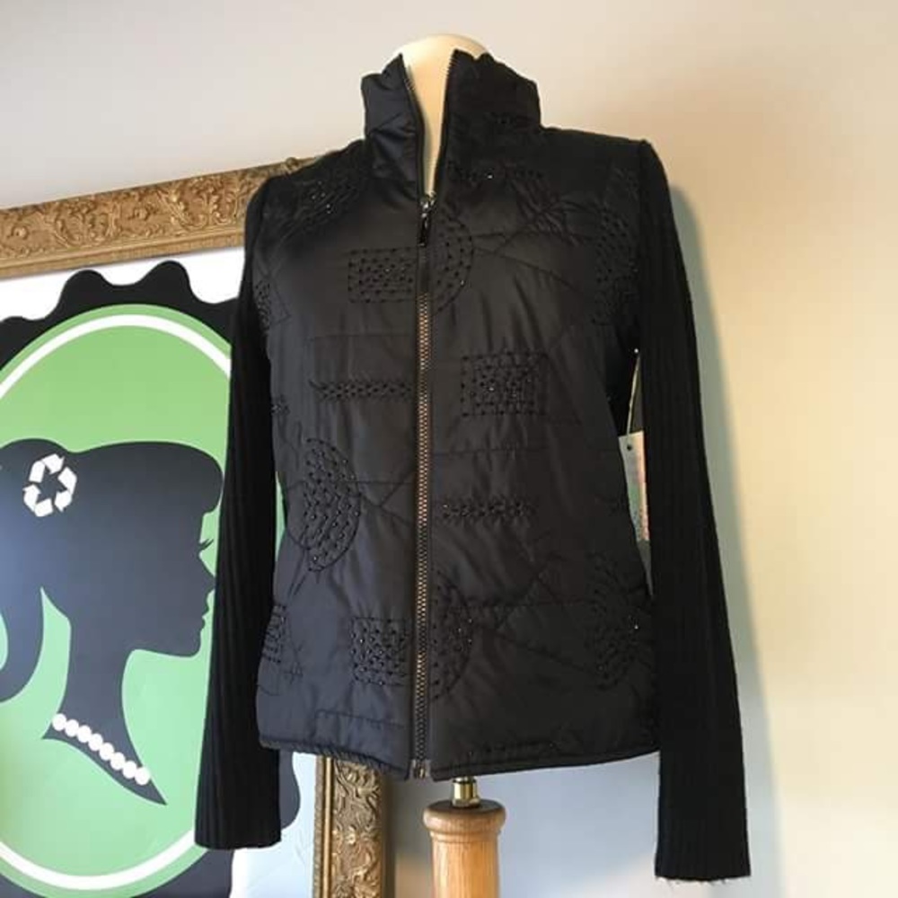 Zip-up Sweater Jacket